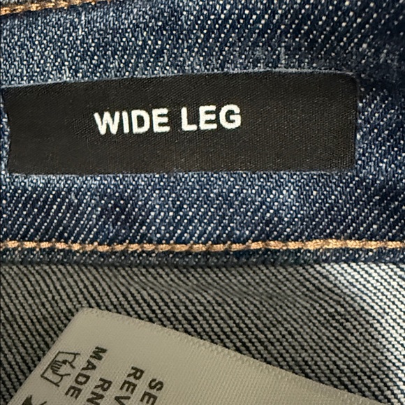 Judy Blue Los Angeles Distressed Wide Leg Jeans Sz 0/24 | Stretch High Rise - Picture 9 of 14